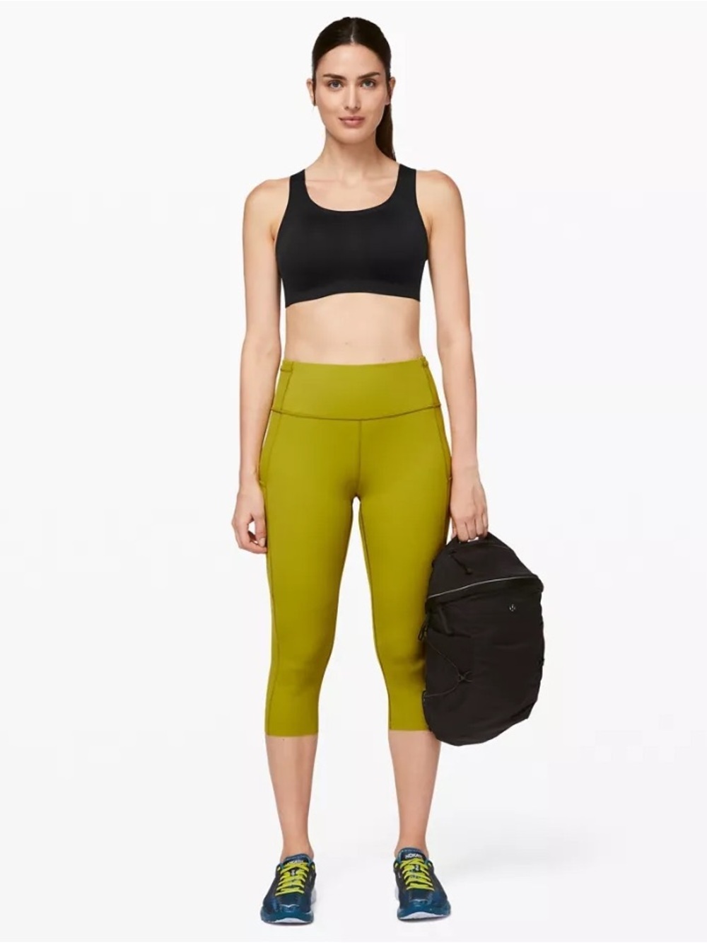 lululemon athletica Black Enlite Running Bra 36 B
